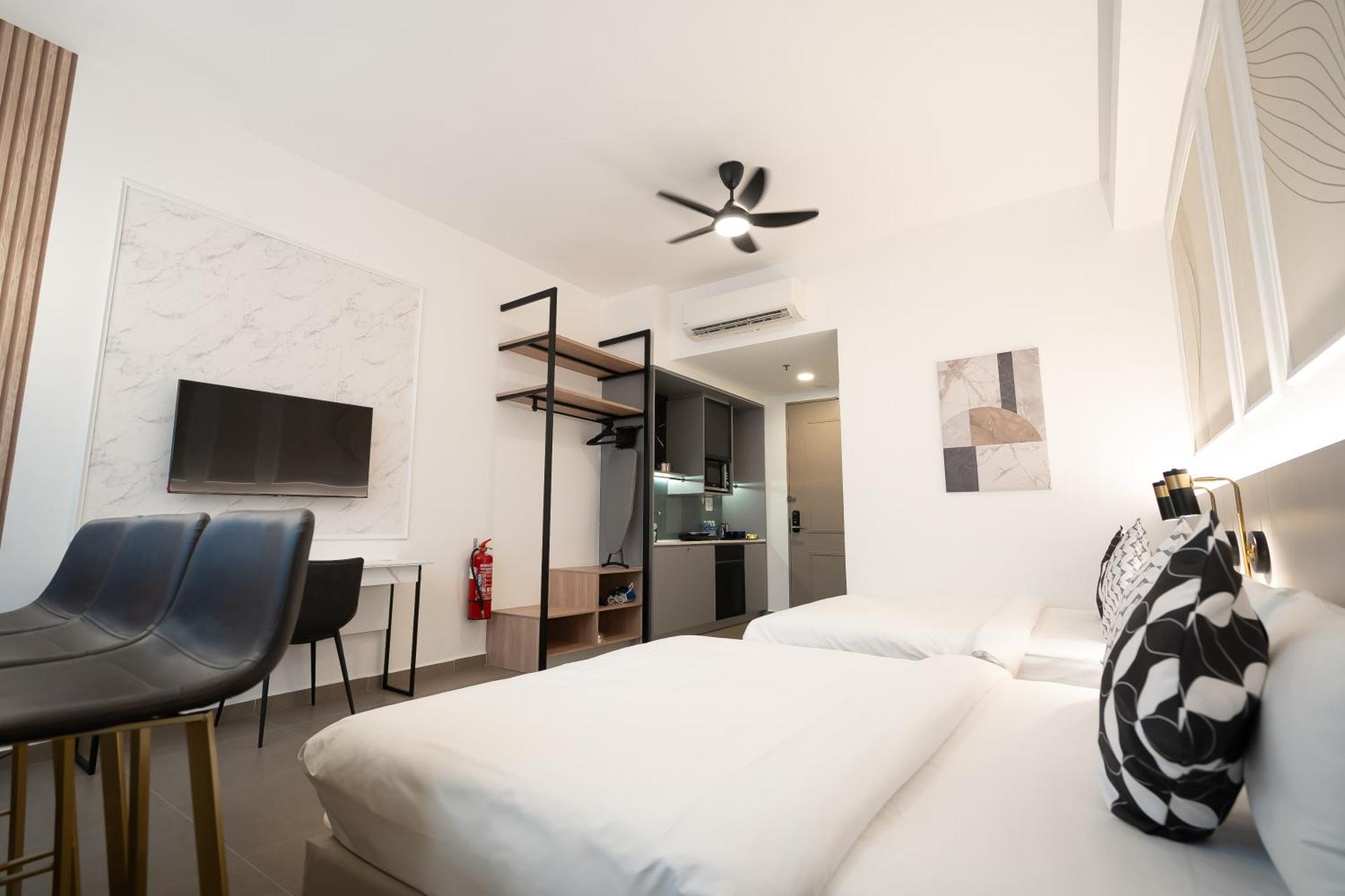 بيتالينغ جايا Mossaz Mana-Mana Suites Kuala Lumpur المظهر الخارجي الصورة